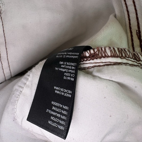 BDG Urban Outfitters Women's 90s Bootcut Jeans Strawberry Print Brown Size 28 - Picture 5 of 8